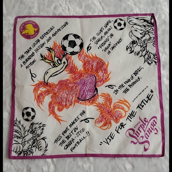 Purple Sanga Other - 1995 KYOTO PURPLE SANGA COMMEMORATIVE BANDANA!🟣